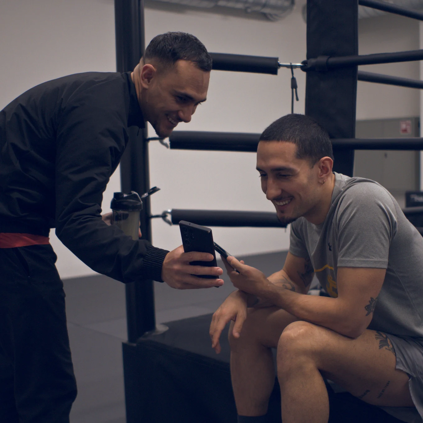 Nicolas et Lionel de Boccard — coachs de boxe Bis Repetita Genève