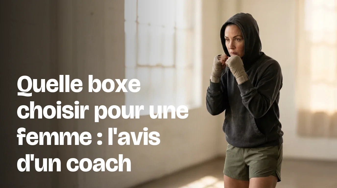 Quelle boxe choisir pour une femme : l'avis d'un coach